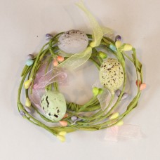1.5" Easter Pip Berry Candle Ring